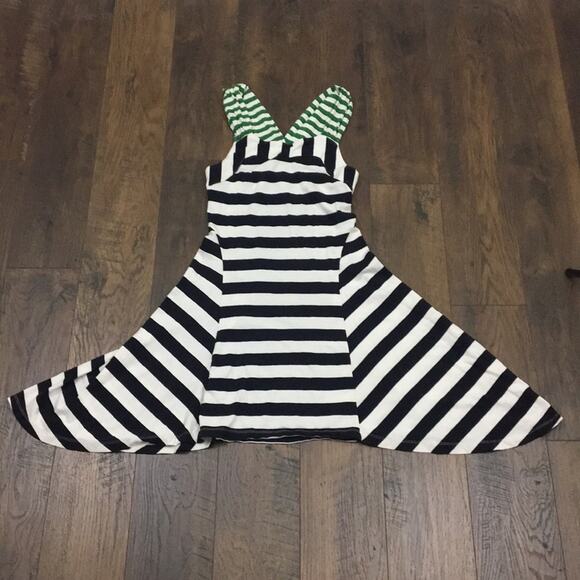 Anthropologie HWR Monogram Split Striped Dress - Picture 4 of 8